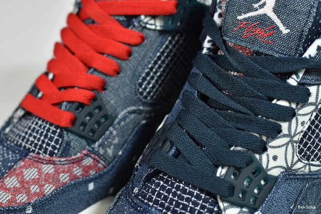 Reps BK sashiko cw0898-400 deep jordan 4 ocean air 1123